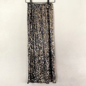 anthropologie lulumari sequin skirt